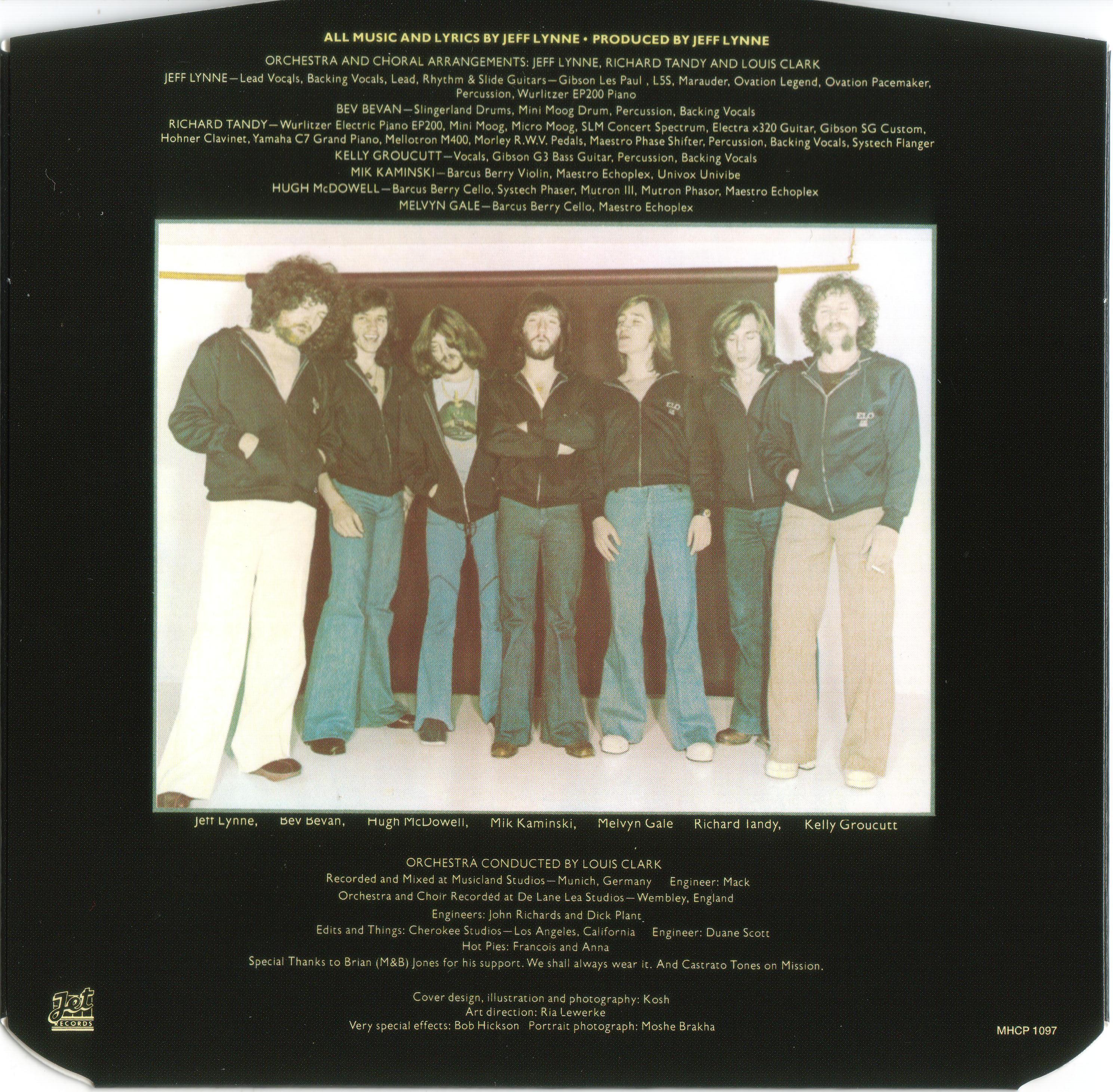 Electric Light Orchestra  A New World Record : Inlay2  jpn paper sleeve